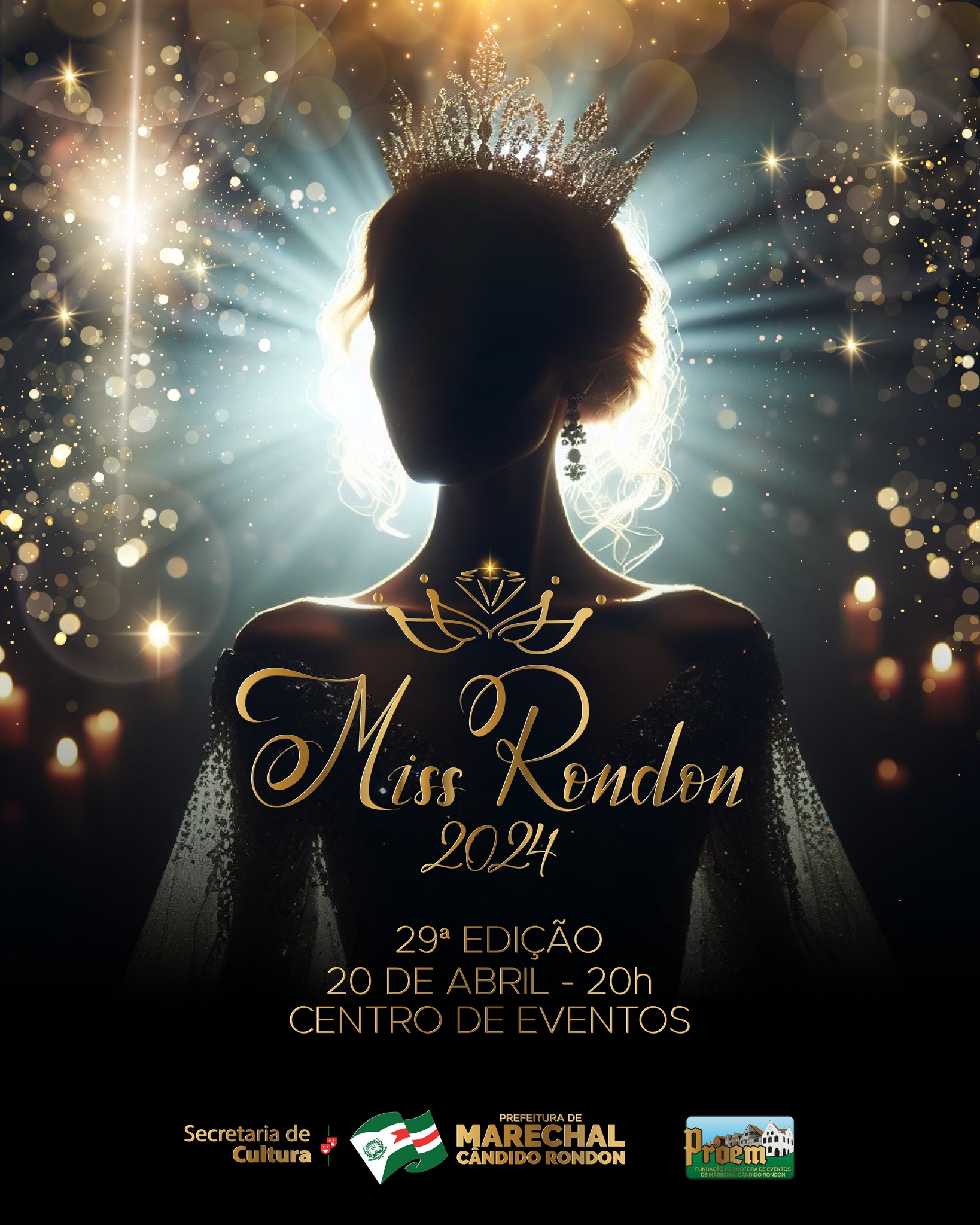 Inscrições ao Miss Rondon 2024 estarão abertas até a próxima quarta-feira